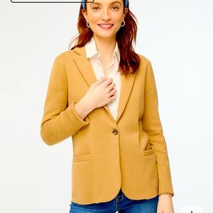 JCrew Factory Sweater Blazer